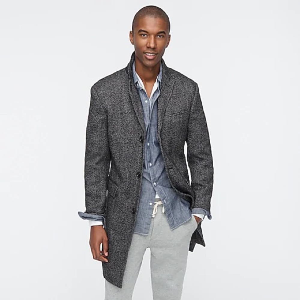 J. Crew Wool-Blend Top Coat (NWT)